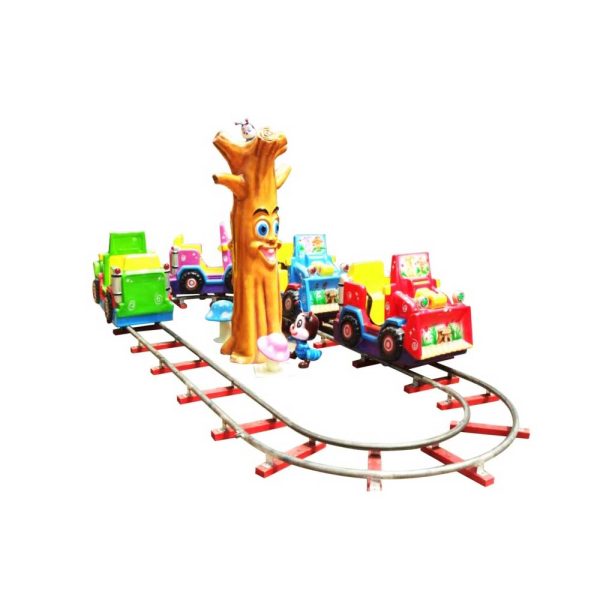 34324235red.jpg قطار شهربازی مدل Working Train - Image 1