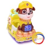 تکان دهنده شهربازی مدل سگ نگهبان کلاه زرد راننده K22