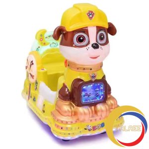 تکان دهنده شهربازی مدل سگ نگهبان کلاه زرد راننده K22