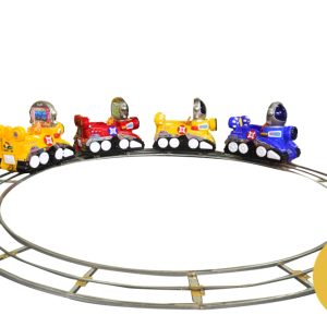 خرید قطار کودک شهربازی مدل کلاه کاسکت