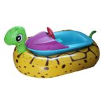 قایق کودک شارژی شهربازی طرح حیوانات