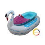 قایق کودک شارژی شهربازی طرح حیوانات